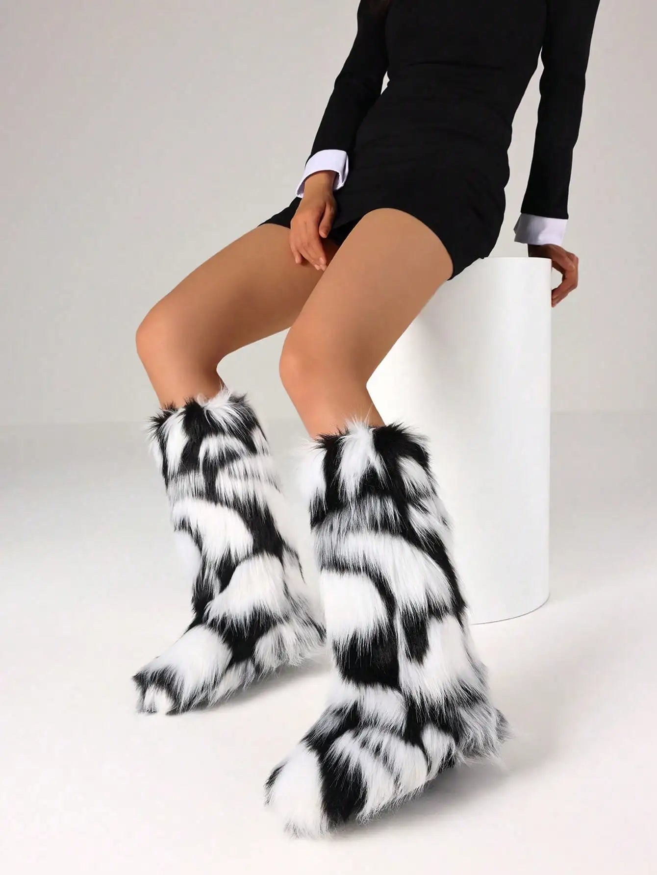 Furry Snow Boots